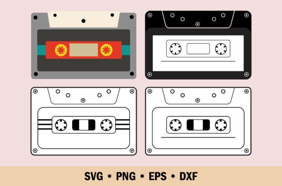 Download Retro Cassette Tape Bundle - Retro Collection