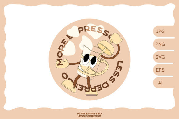 Download Coffee Retro Sublimations and Stickers - Retro Collection