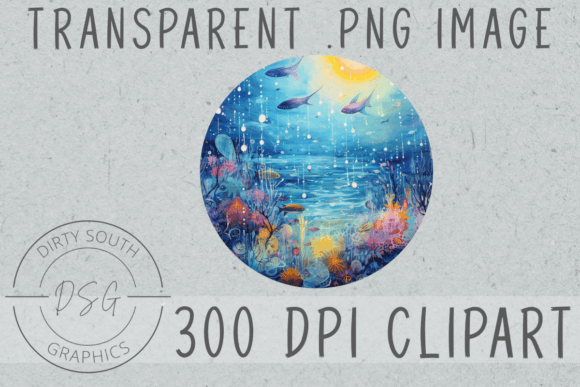 Download Ocean Marine Life Watercolor - Premium Resources